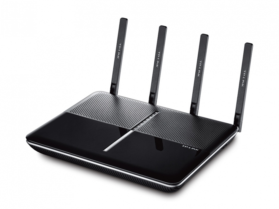 Imagine Router 4 porturi wireless AC2600, Dual Band, Gigabit, TP-LINK Archer C2600